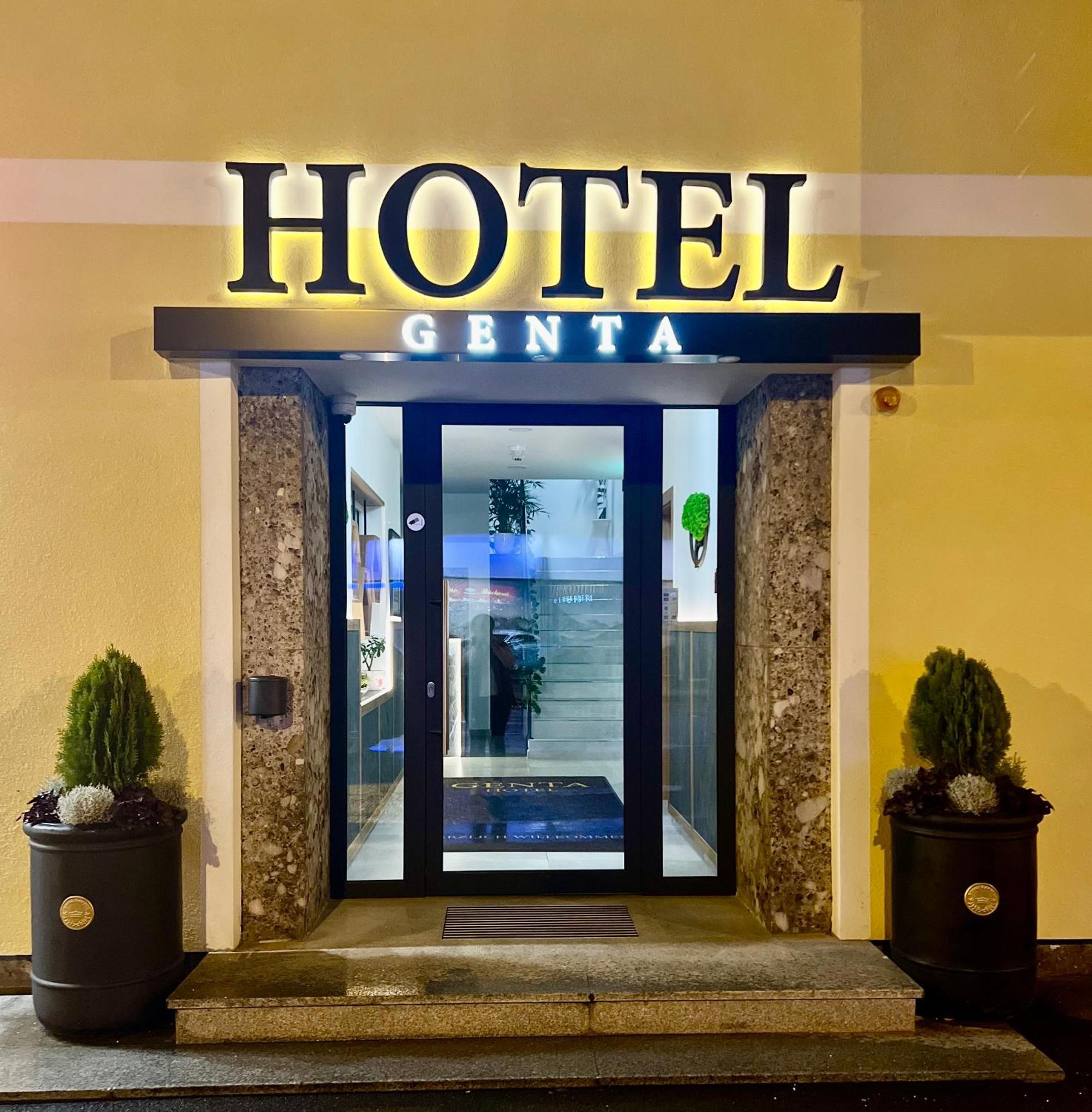 Hotel Genta Salzburgo Exterior foto